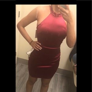 Red dress